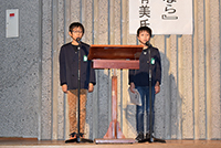 小学生発表の様子①