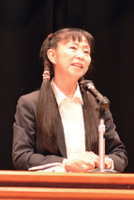講演の様子①